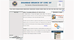 Desktop Screenshot of dhanbad-icai.org